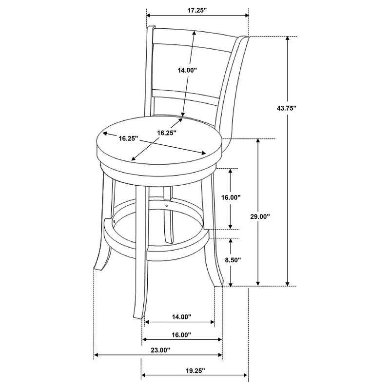 Broxton Swivel Bar Chair