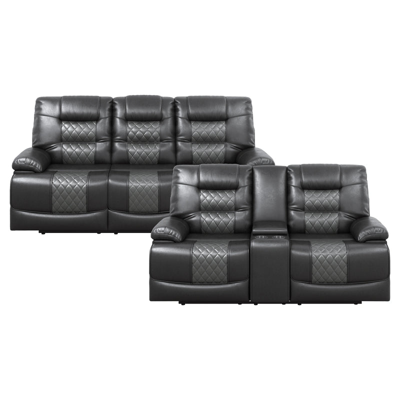Fabian-2pc Set: Sofa, Love image