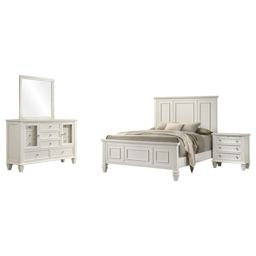 Sandy Beach 4 Pc Bedroom Set - Home Gallery Furniture (NV)