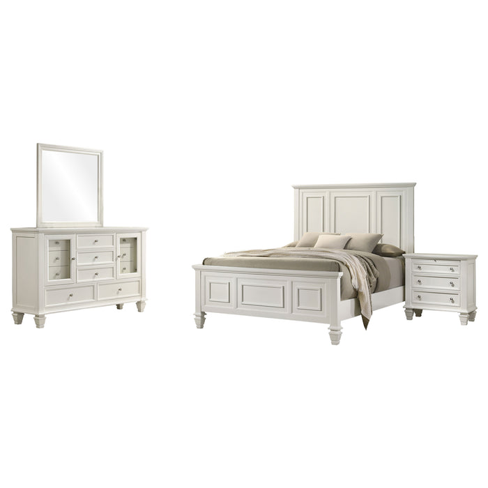 Sandy Beach 4 Pc Bedroom Set - Home Gallery Furniture (NV)