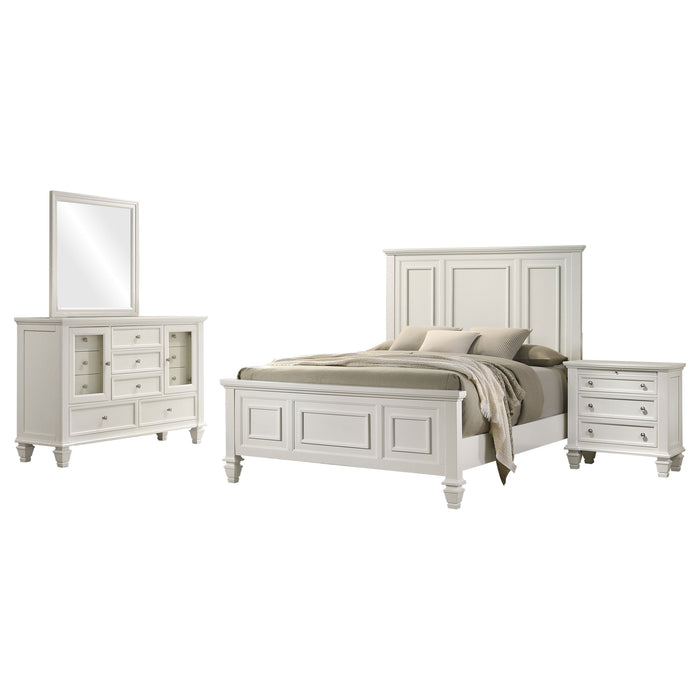 Sandy Beach 4 Pc Bedroom Set - Home Gallery Furniture (NV)