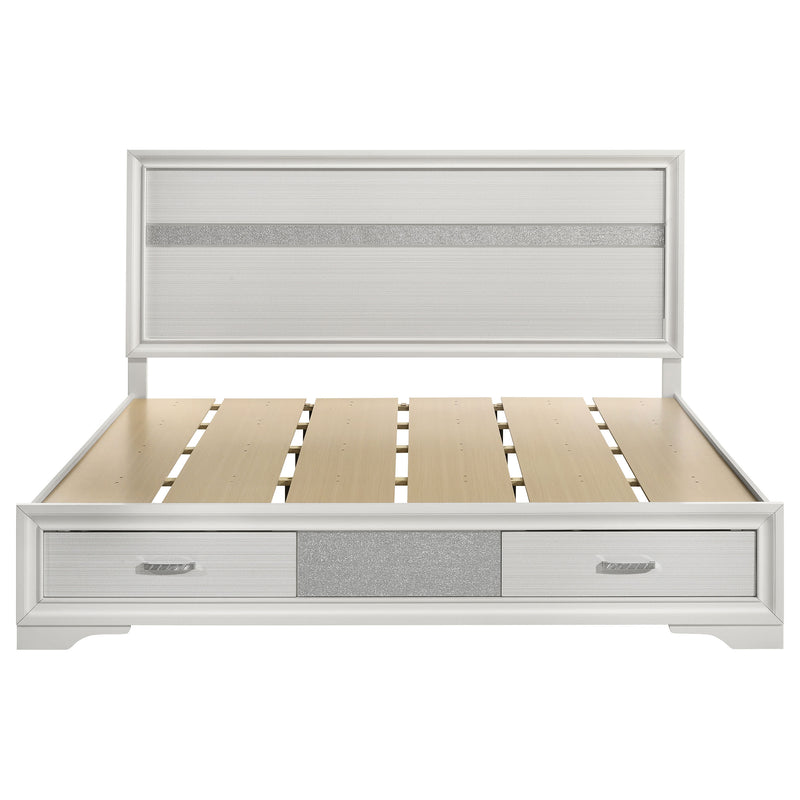 Miranda Panel Platform Storage Bed