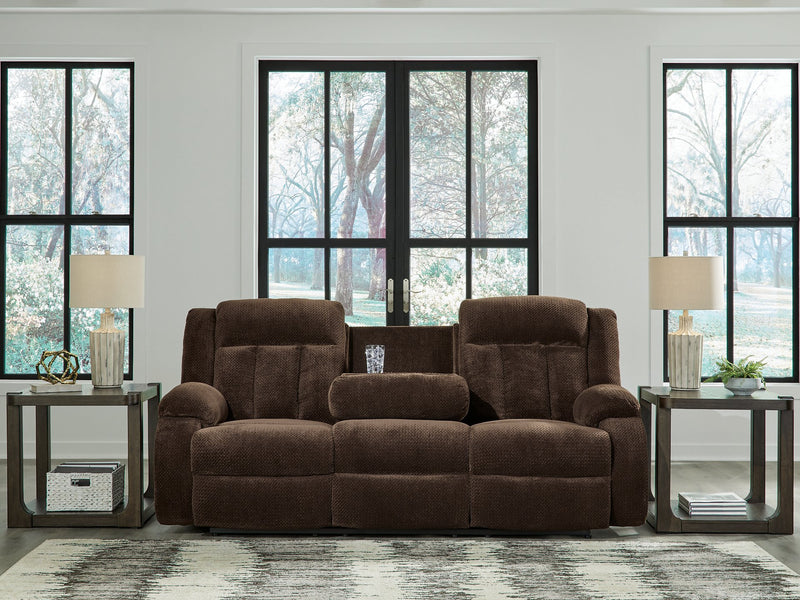 Observation Power Reclining Sofa with Drop Down Table