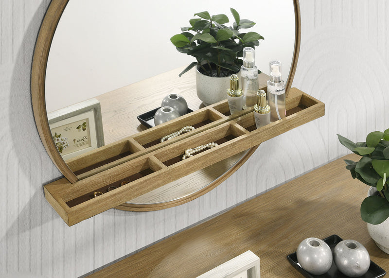 Arini Makeup Vanity Table with Wall Mirror