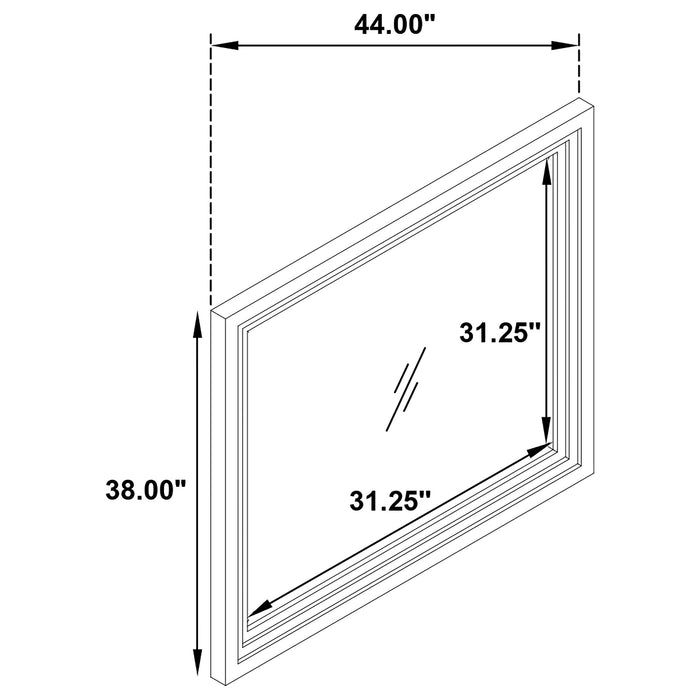 Marielle 4 Pc Bedroom Set - Home Gallery Furniture (NV)