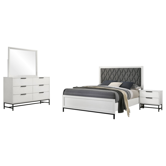 Sonora 4 Pc Bedroom Set - Home Gallery Furniture (NV)