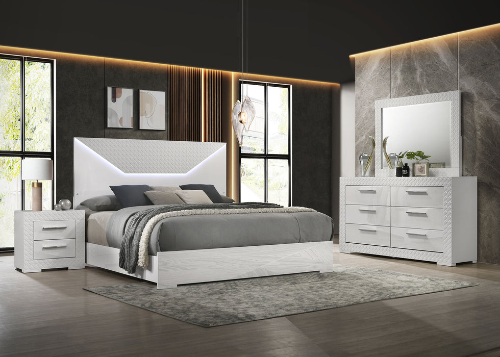 Ives 4 Pc Bedroom Set - Home Gallery Furniture (NV)