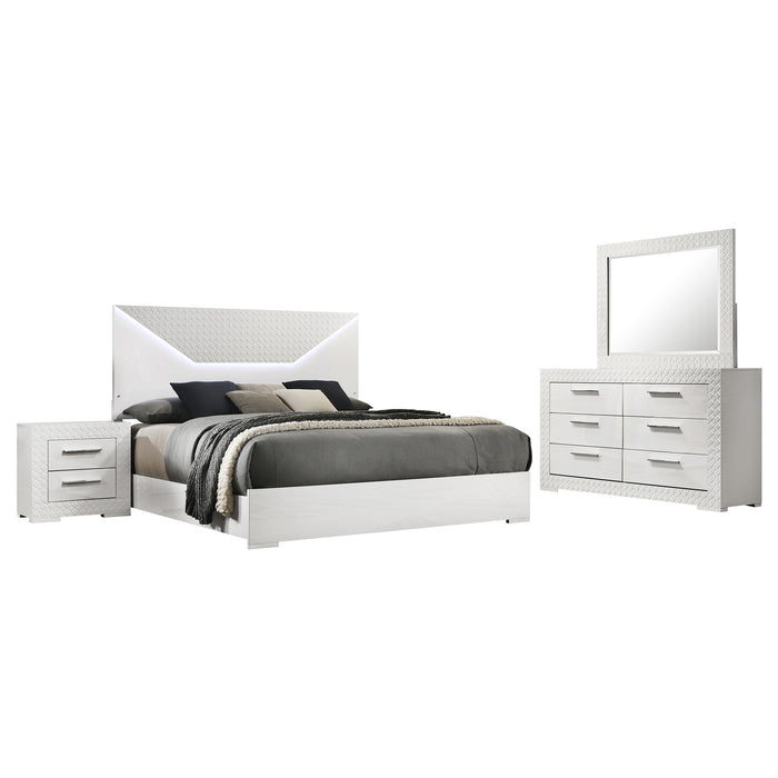 Ives 4 Pc Bedroom Set - Home Gallery Furniture (NV)