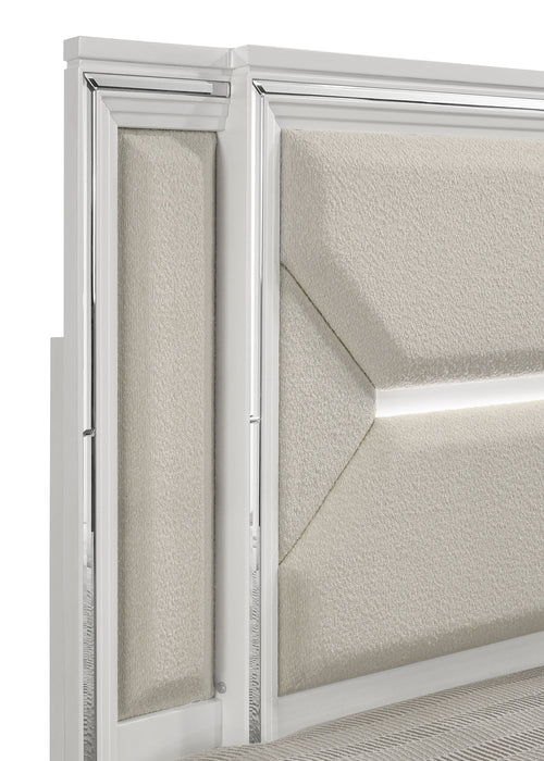 Marmore 4 Pc Bedroom Set - Home Gallery Furniture (NV)