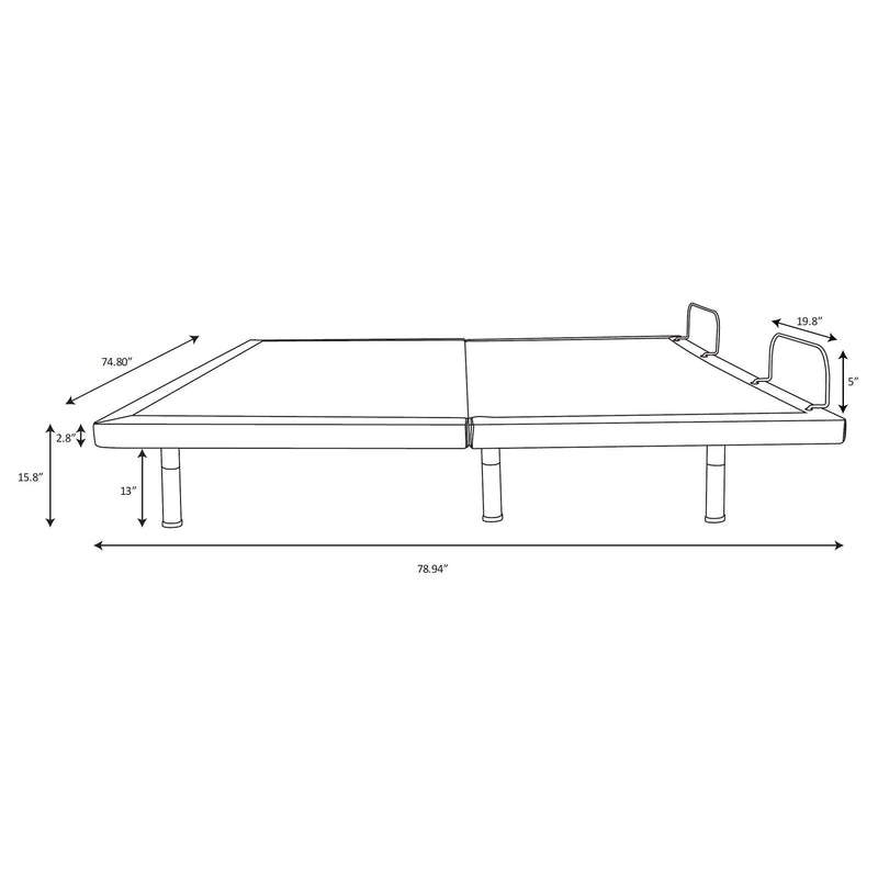 Negan Adjustable Bed Base