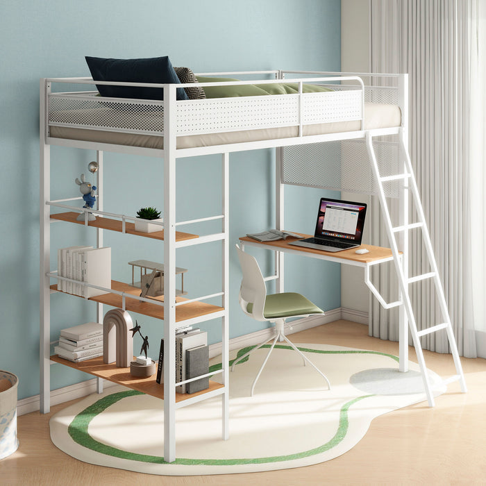 Campus Workstation Loft Bed