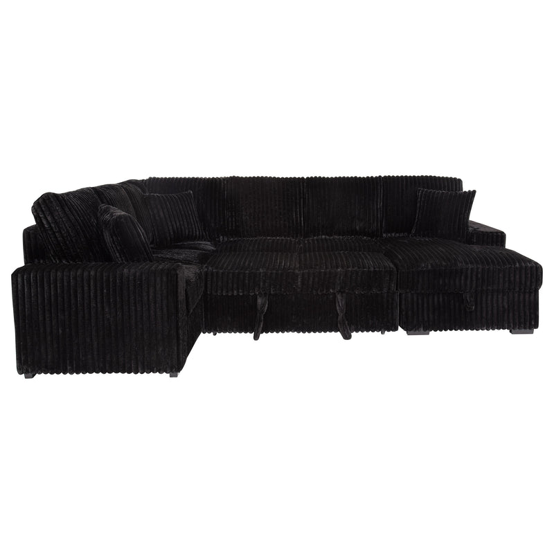 Devonshire Pull-Out Sleeper Sectional Sofa