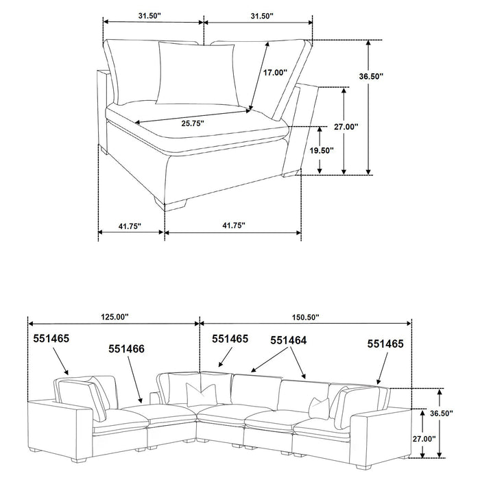 Lakeview Modular Sectionals