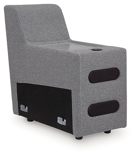 ModMax II Reclining Sectional with Chaise and Audio Console