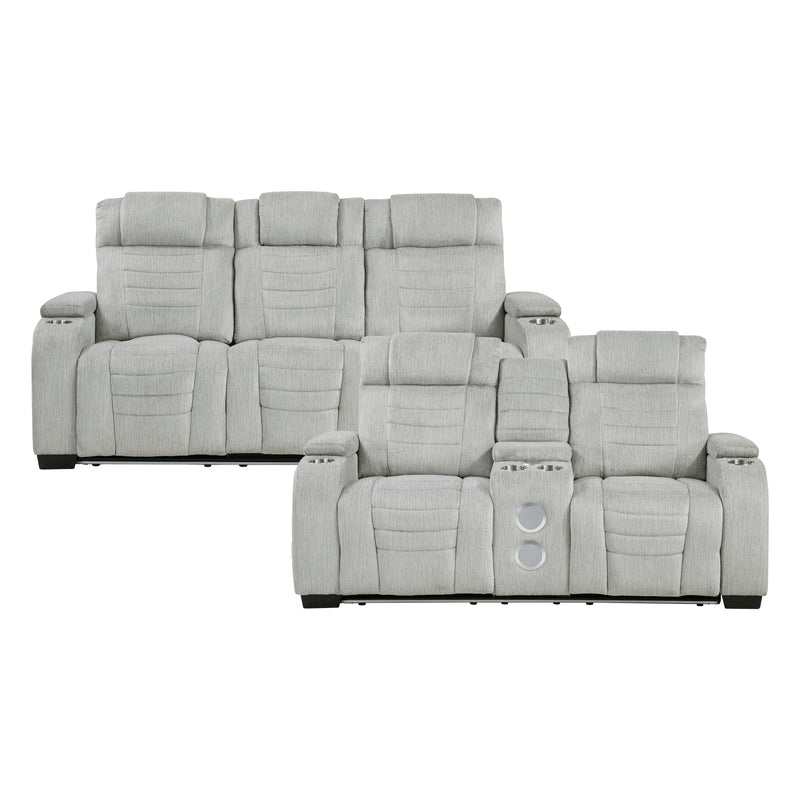 Ronan-2pc Set: Sofa, Love image