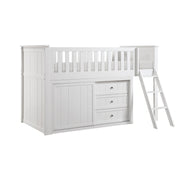 Galen-(4) Low Loft Bunk with Dresser image