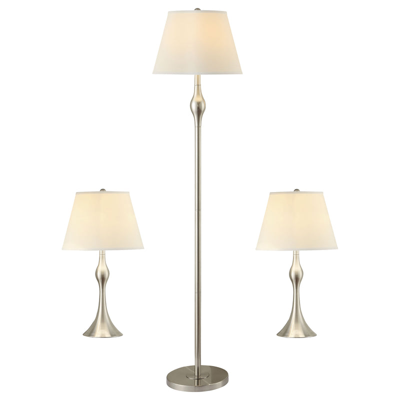 Griffin Floor and Table Lamp Set