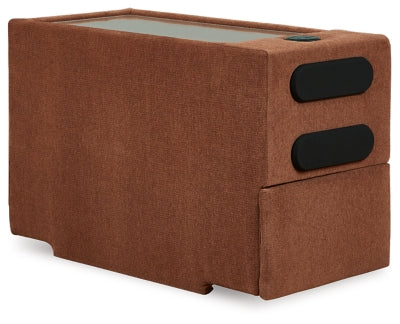 Modmax Balanced Sectional with Audio and Storage Consoles