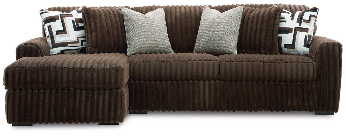 Midnight-Madness Sectional Sofa with Chaise