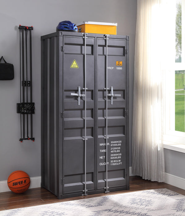 Cargo Gunmetal Wardrobe (Double Door) image