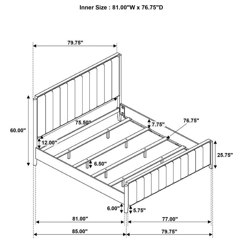 Brookmead Panel Bed