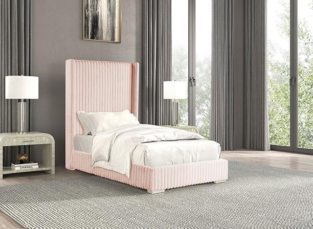 Cadwell E.King, Queen, & Full Bed White, Gray, & Black
