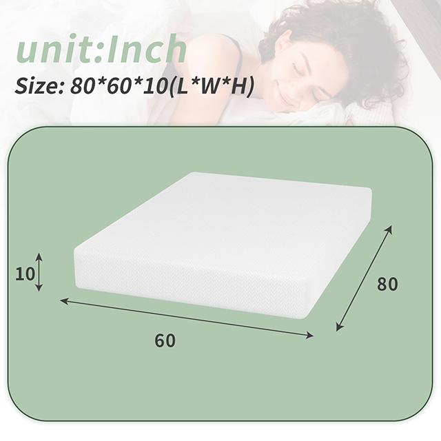 Coreopsis 10" Queen Memory Foam Wave Comfort