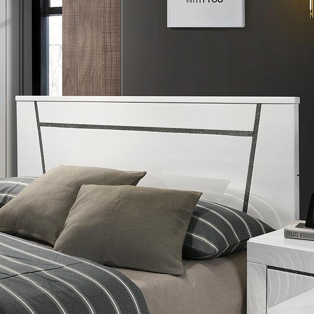 Magdeburg Bed Black & White