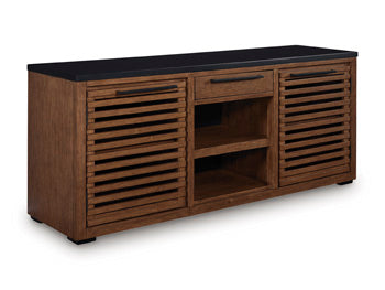Kallari Credenza with Desk Return