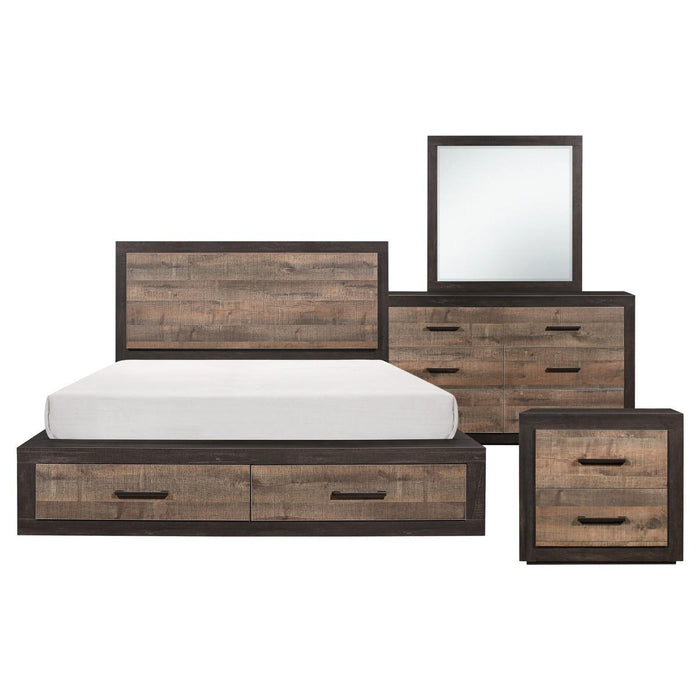 Miter 4 Piece Bed Set image