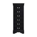 Mayville 6 Drawer Lingerie Chest in Black 2147BK-12 image