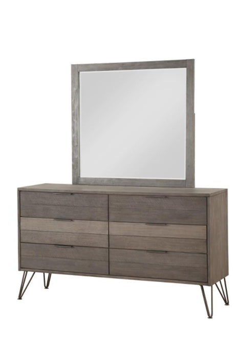 Urbanite Mirror in Tri-tone Gray 1604-6