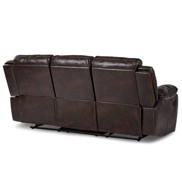 Bastrop Double Reclining Sofa in Brown 8230BRW-3