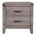 Woodrow 2 Drawer Nightstand in Gray 2042-4 image