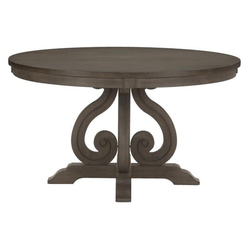 Toulon Round Dining Table in Dark Pewter 5438-54* image