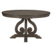 Toulon Round Dining Table in Dark Pewter 5438-54* image