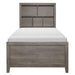 Woodrow Twin Platform Bed in Gray 2042NBT-1* image