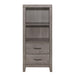 Woodrow Pier/Tower Nightstand in Gray 2042NB-10 image