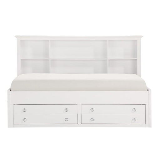 Meghan Full Lounge Storage Bed in White 2058WHPRF-1* image