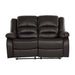 Jarita Double Reclining Loveseat in Brown image