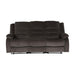 Jarita Double Reclining Sofa in Chocolate image