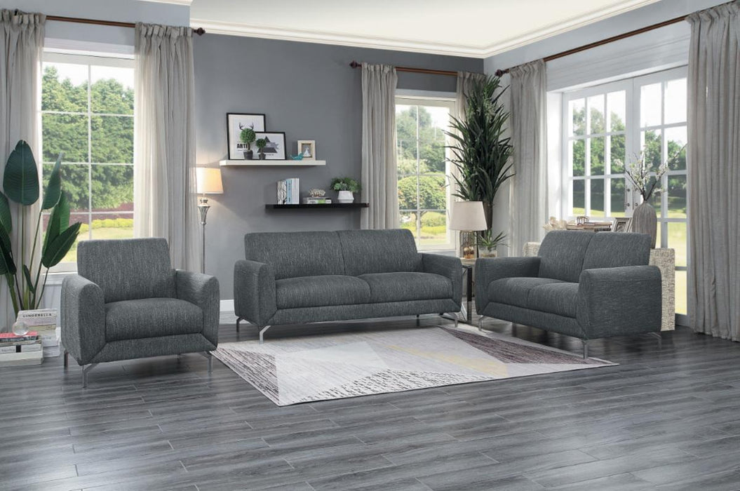 Venture Loveseat in Dark Gray