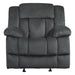 Laurelton Glider Reclining Chair in Charcoal 9636CC-1 image