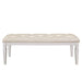 Allura Bed Bench in White 1916W-FBH image