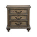 Rachelle 3 Drawer Nightstand in Weathered Pecan 1693-4 image