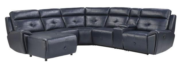 Avenue Left Side Chaise in Navy 9469NVB-LC