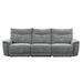 Tesoro Power Double Reclining Sofa w/ Power Headrests in Dark Gray 9509DG-3PWH* image