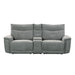 Tesoro Power Double Reclining Loveseat in Dark Gray 9509DG-2CNPWH* image