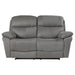 Longvale Power Double Reclining Loveseat with Power Headrests image