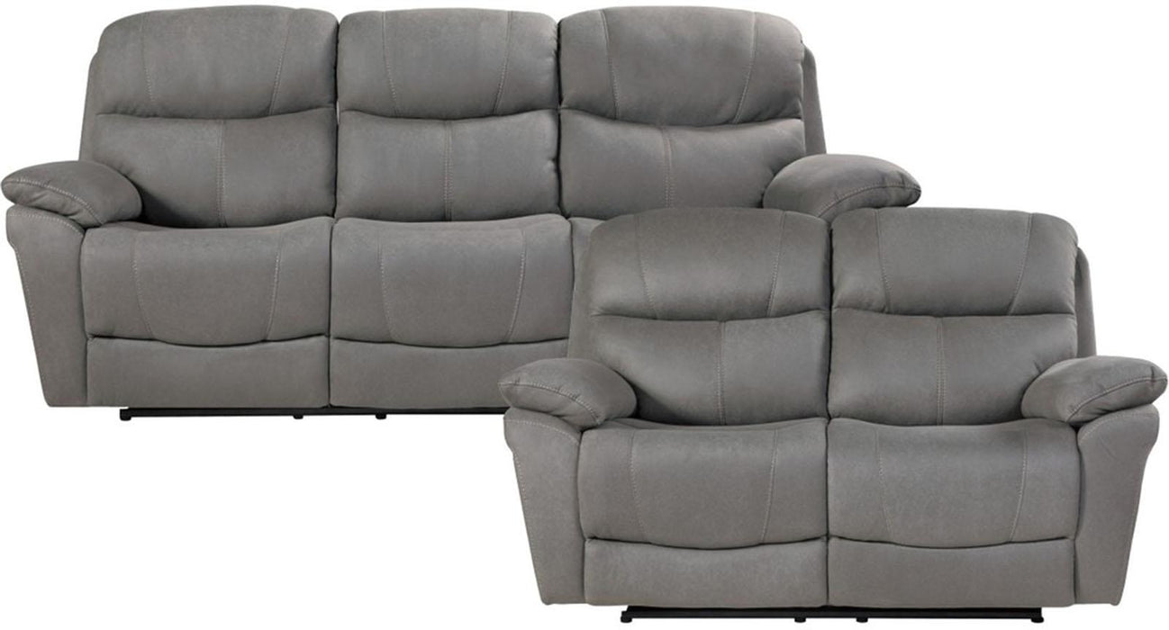 Longvale Double Reclining Sofa with Power Headrests